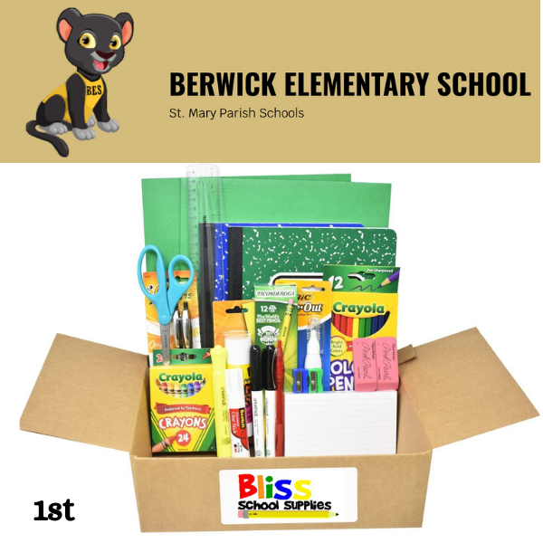 Berwick Elementary First Grade Supply Kits