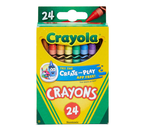 Crayola 8 Washable Crayons, Set of Crayons, Fine Line, Washable