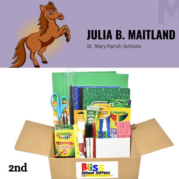 J. B. Maitland Elementary - Second Grade