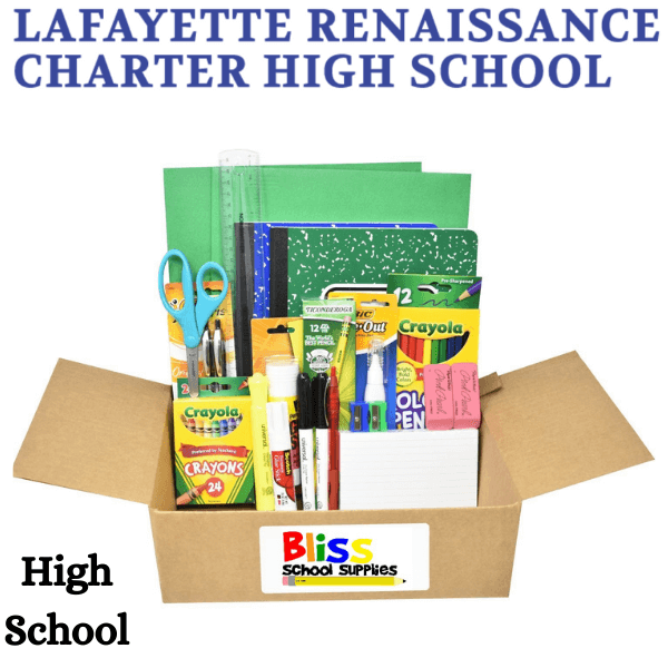 School Supplies - Lafayette Renaissance Charter High School