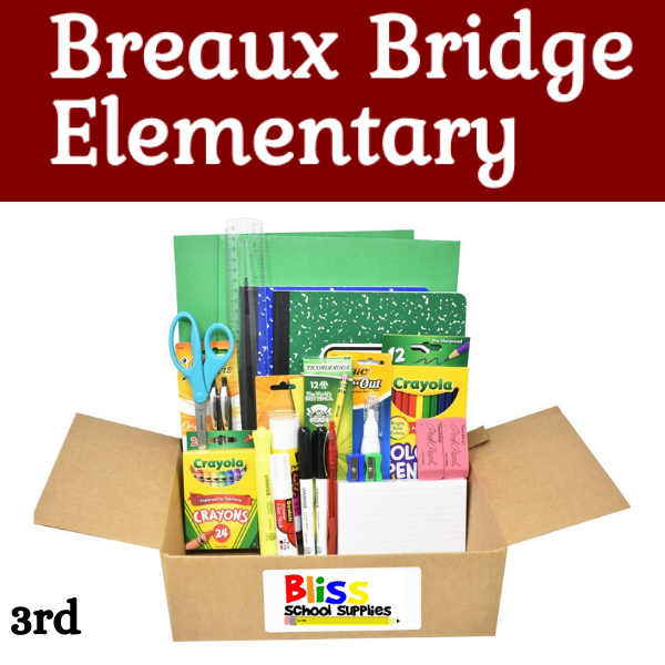 Breaux Bridge Elementary - Third Grade