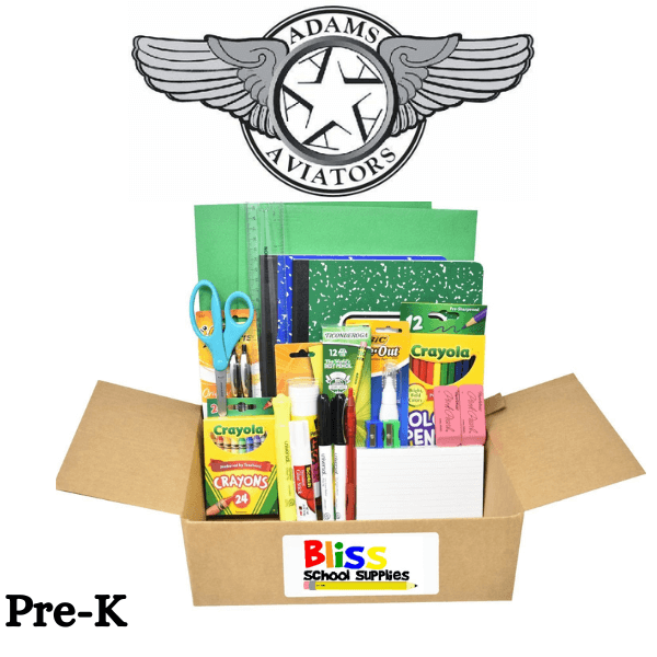 Adams Elementary - Arlington, TX Pre K Supply Kits