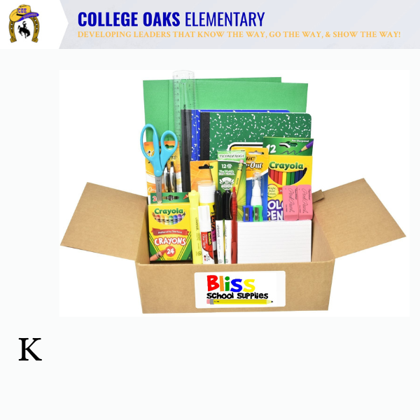 College Oaks Elementary - Kindergarten