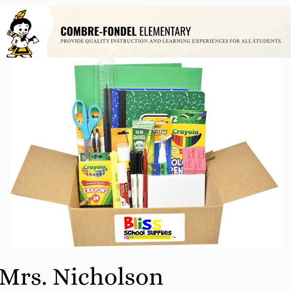 Cypress Cove Elementary - Mrs. Nicholson's Class