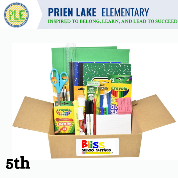 Prien Lake Elementary - Fifth Grade