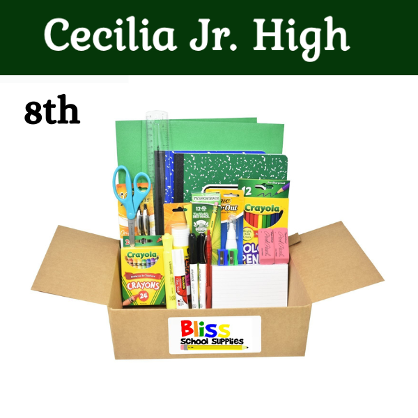 Cecilia Junior High School - Eighth Grade | Supply Kits