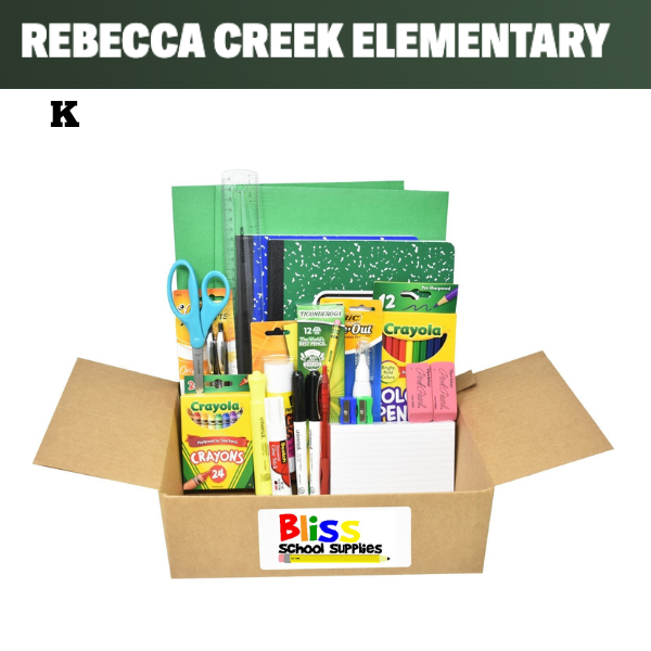 Rebecca Creek Elemntary School - Kindergarten