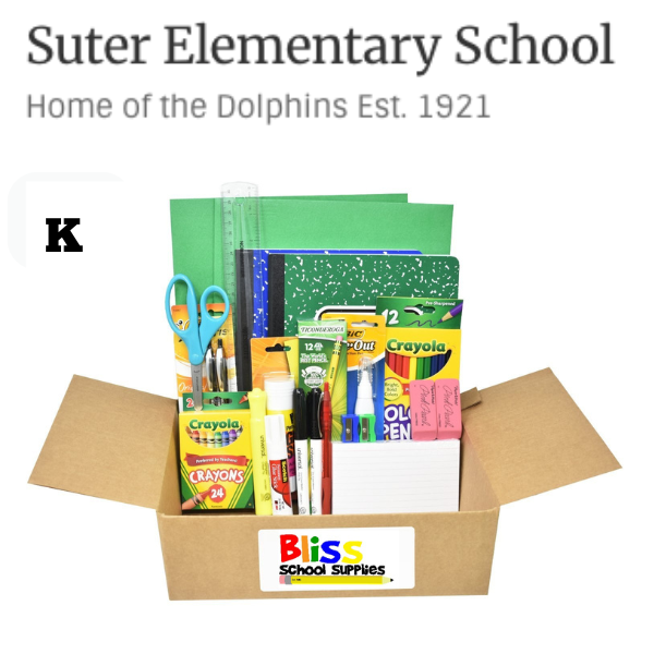 A K Suter Elementary School -  Kindergarten