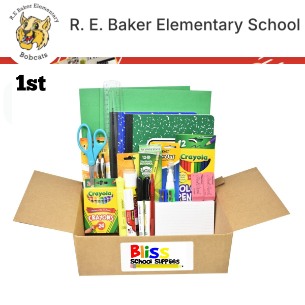 R E Baker Elementary School -  First Grade