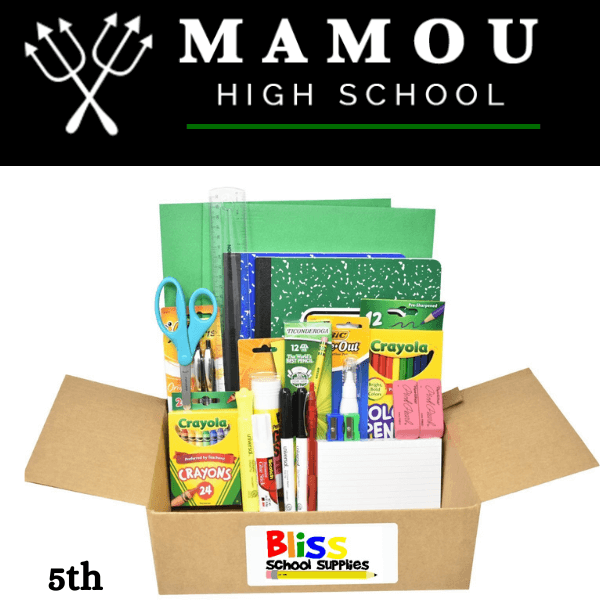 Mamou High School - Fifth Grade Supply Kits Bliss EDU