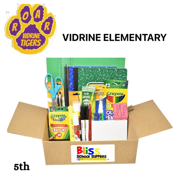 Supplies for Elementary School