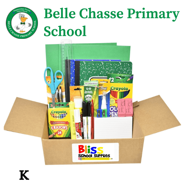 Belle Chasse Primary - School Supply Kit Kindergarten