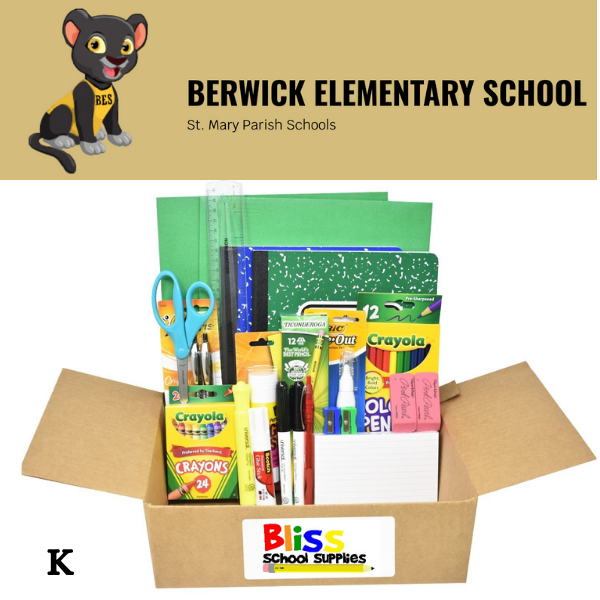 Berwick Elementary Kindergarten Supply Kits