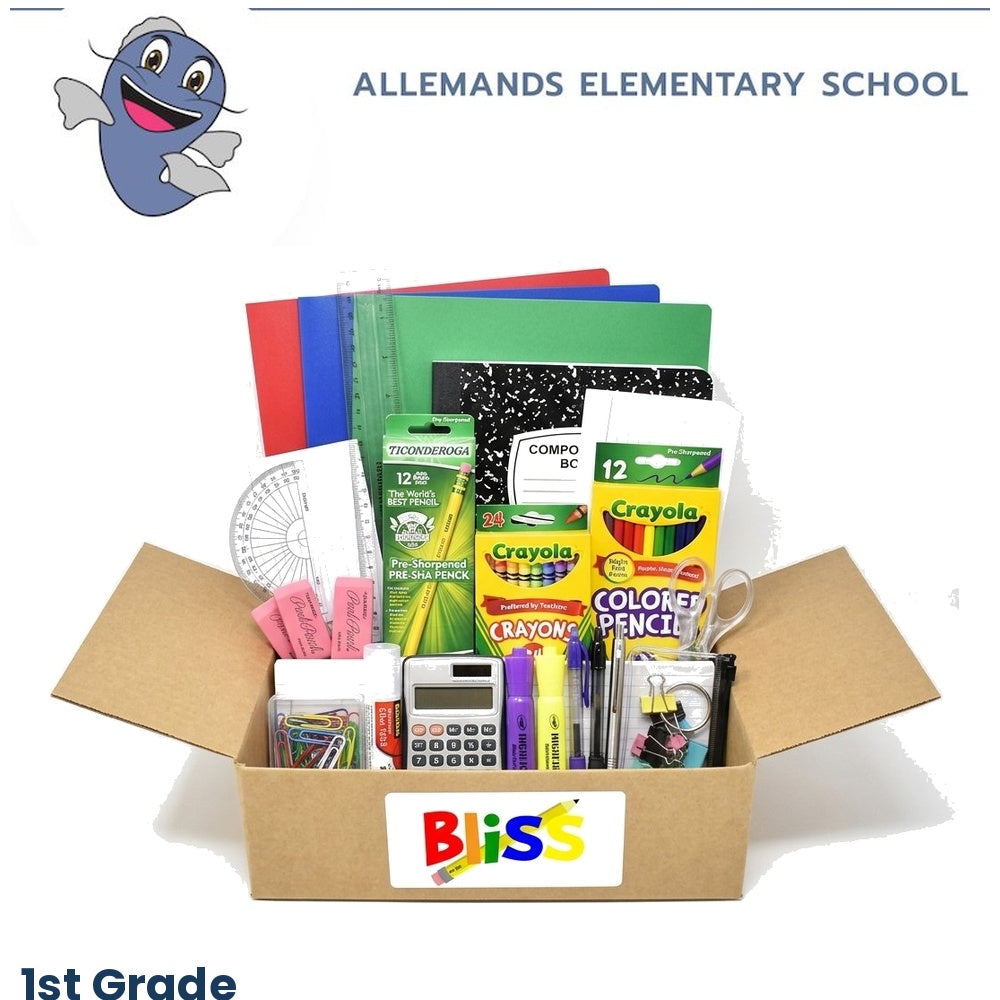 Allemands Elementary School 1st Grade School Supply Kit