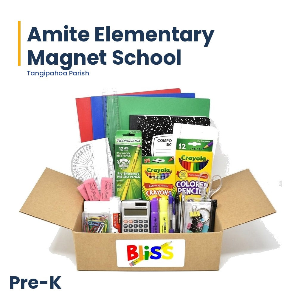 Amite Elementary Magnet School Pre-K School Supply Kit