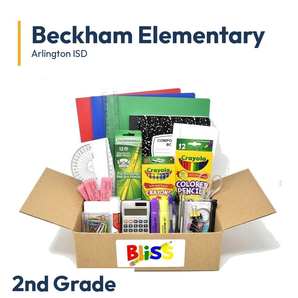 Beckham Elementary 2nd Grade School Supply Kit