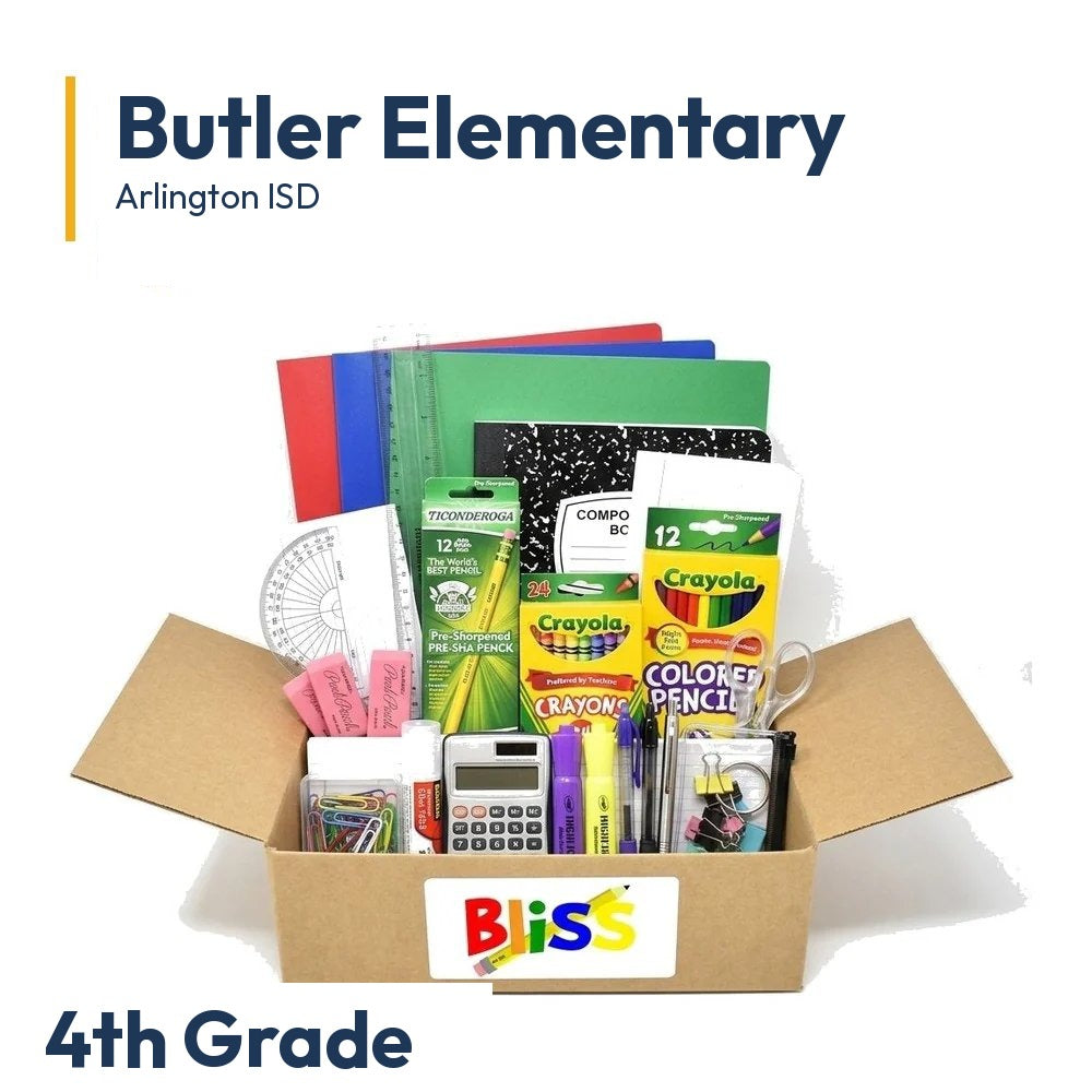 Butler Elementary 4th Grade School Supply Kit