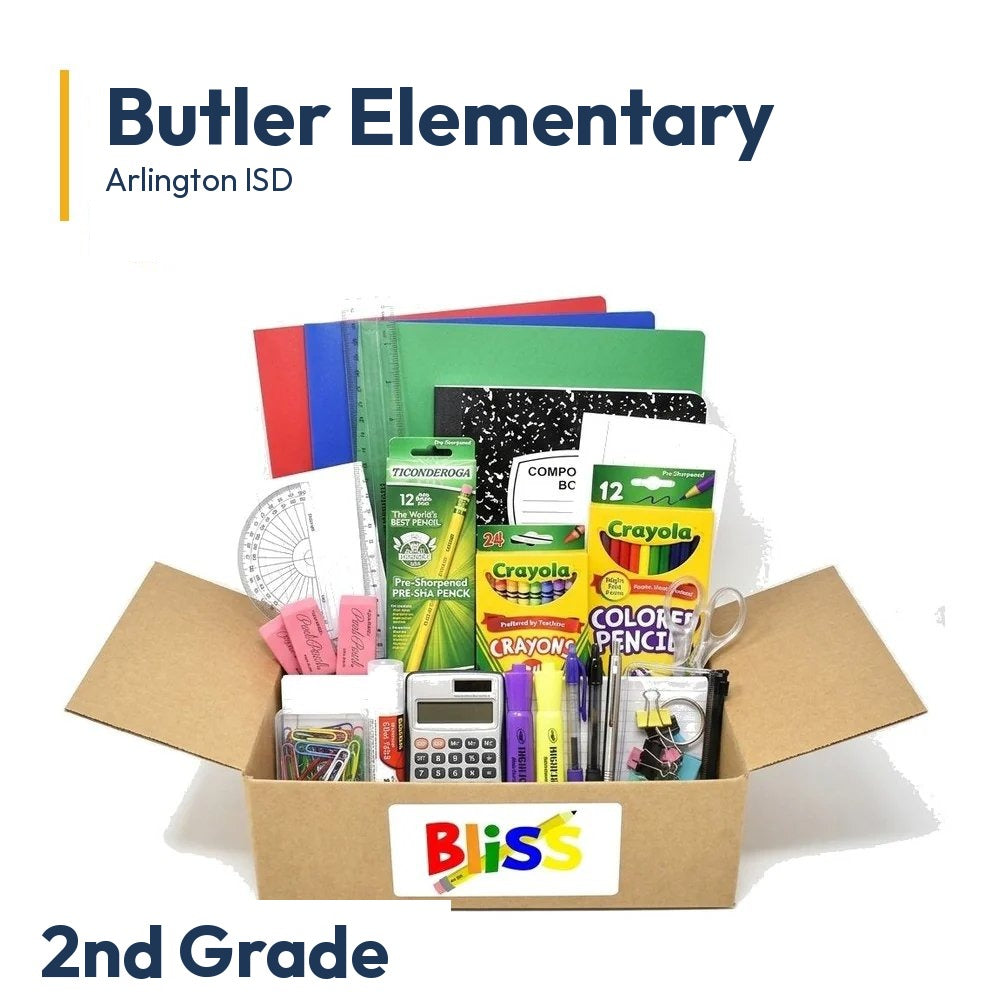 Butler Elementary 2nd Grade School Supply Kit