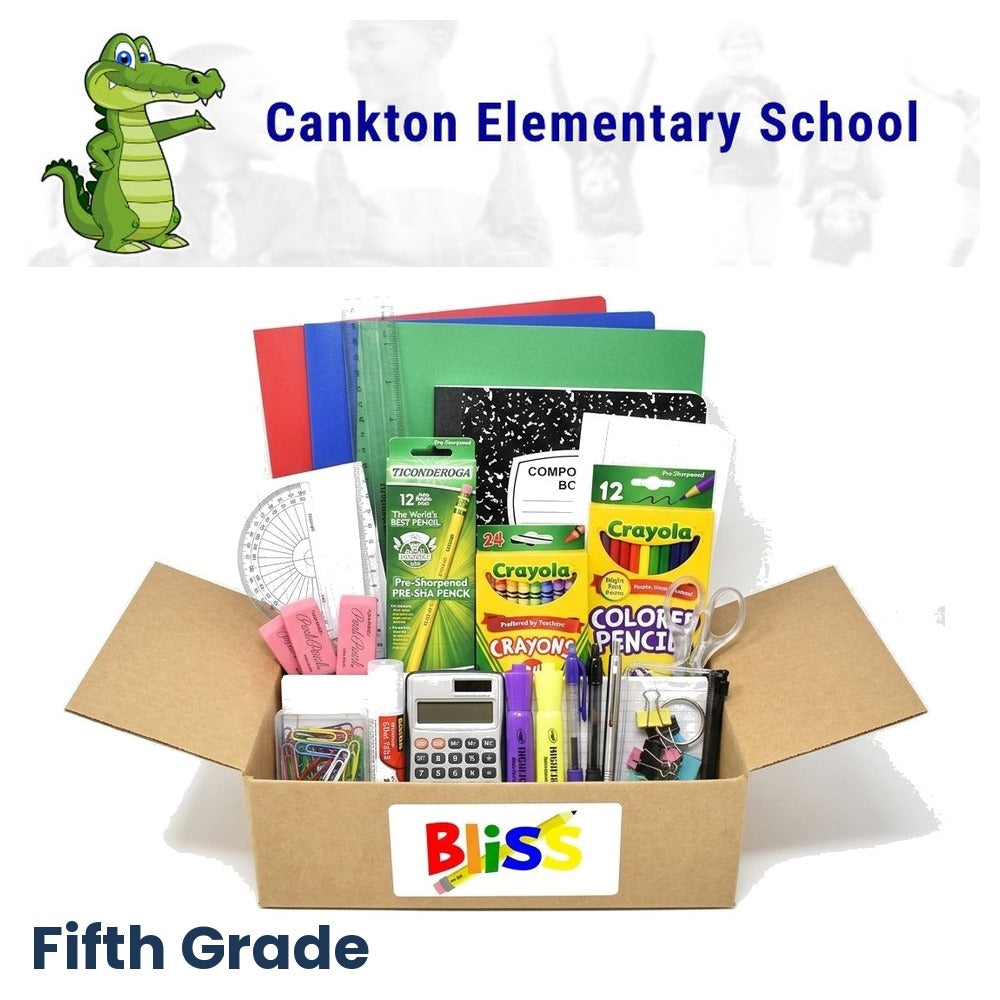 Cankton Elementary School 5th Grade School Supply Kit