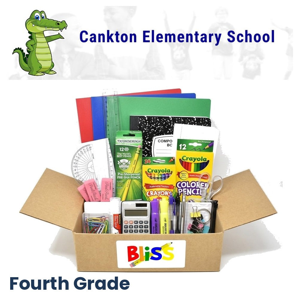 Cankton Elementary School 4th Grade School Supply Kit