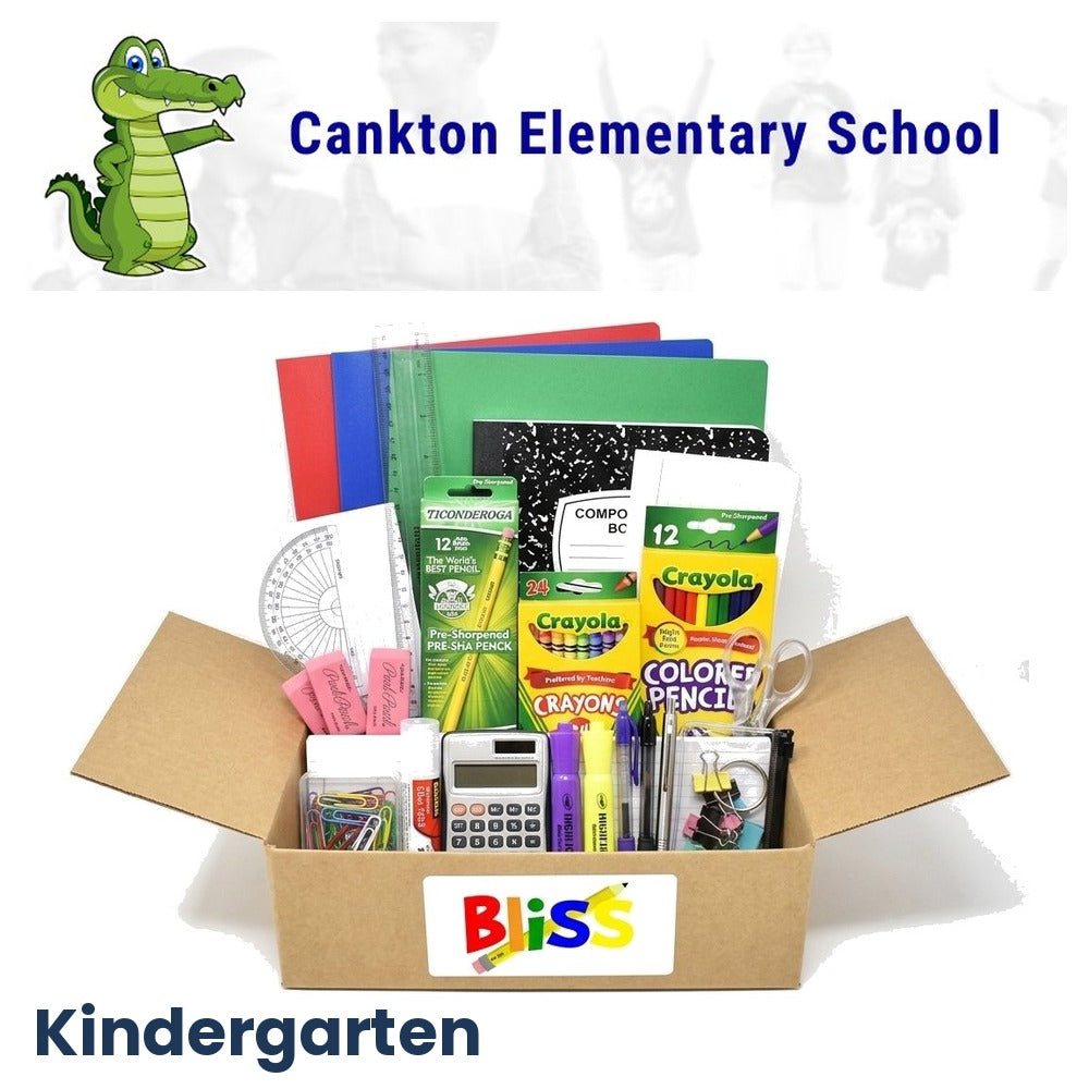 Cankton Elementary School Kindergarten School Supply Kit