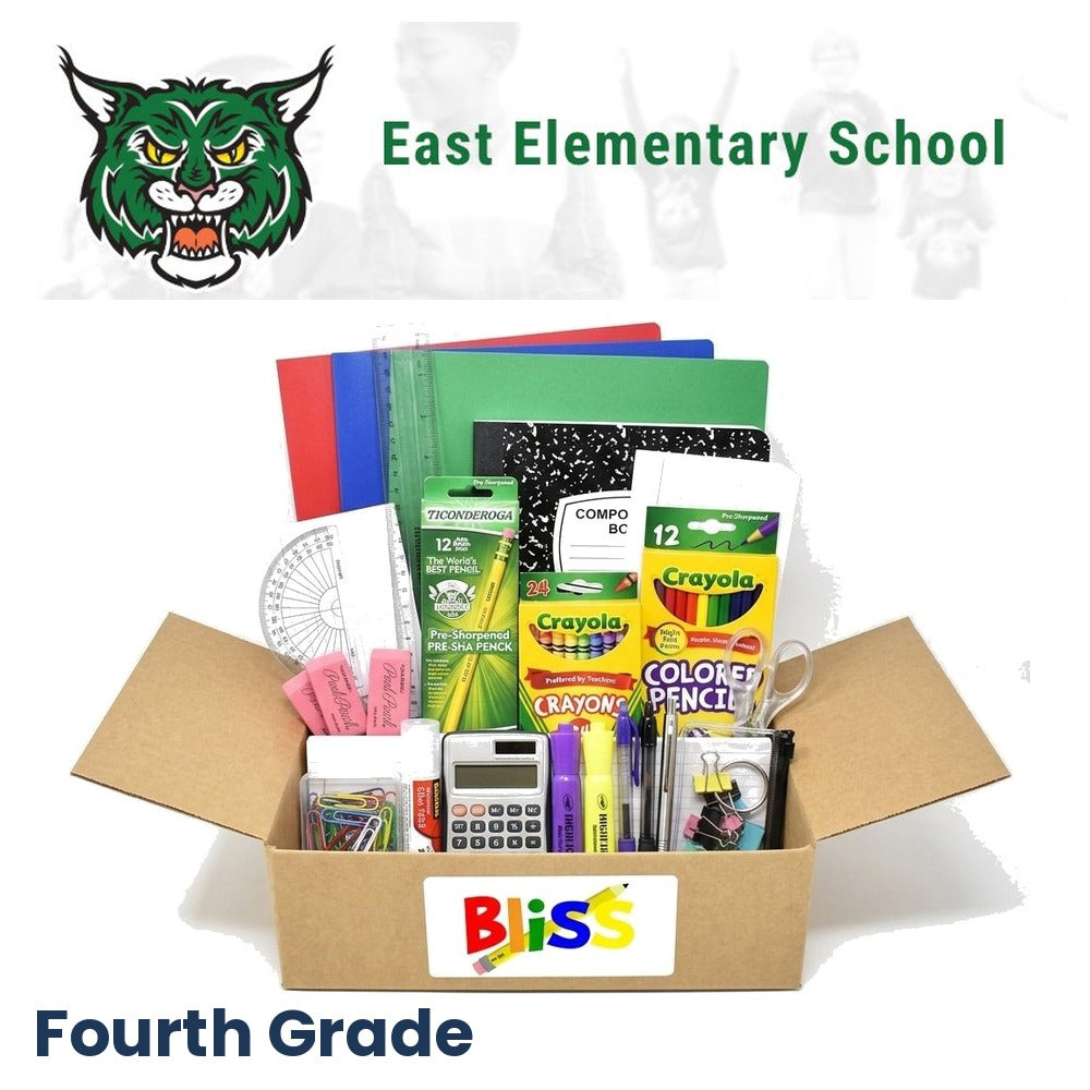 East Elementary School 4th Grade School Supply Kit