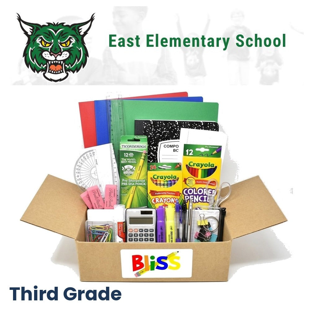 East Elementary School 3rd Grade School Supply Kit