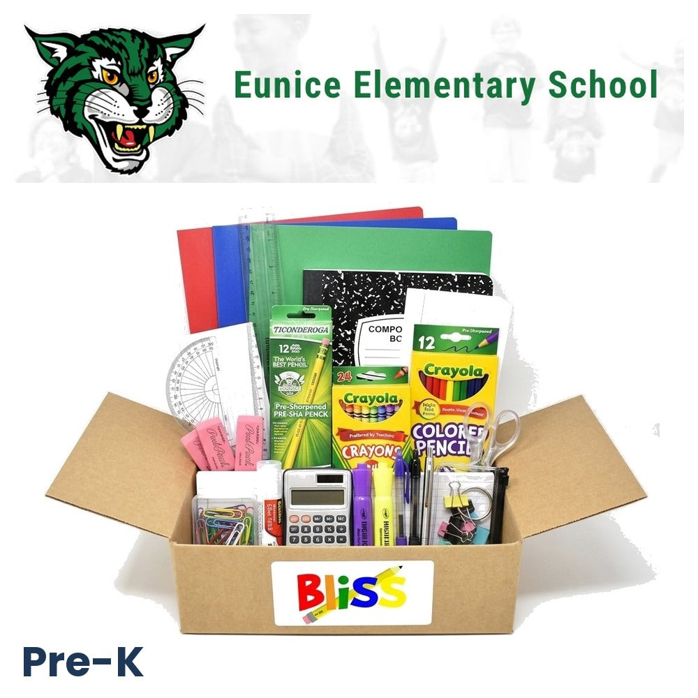 Eunice Elementary School Pre-K School Supply Kit