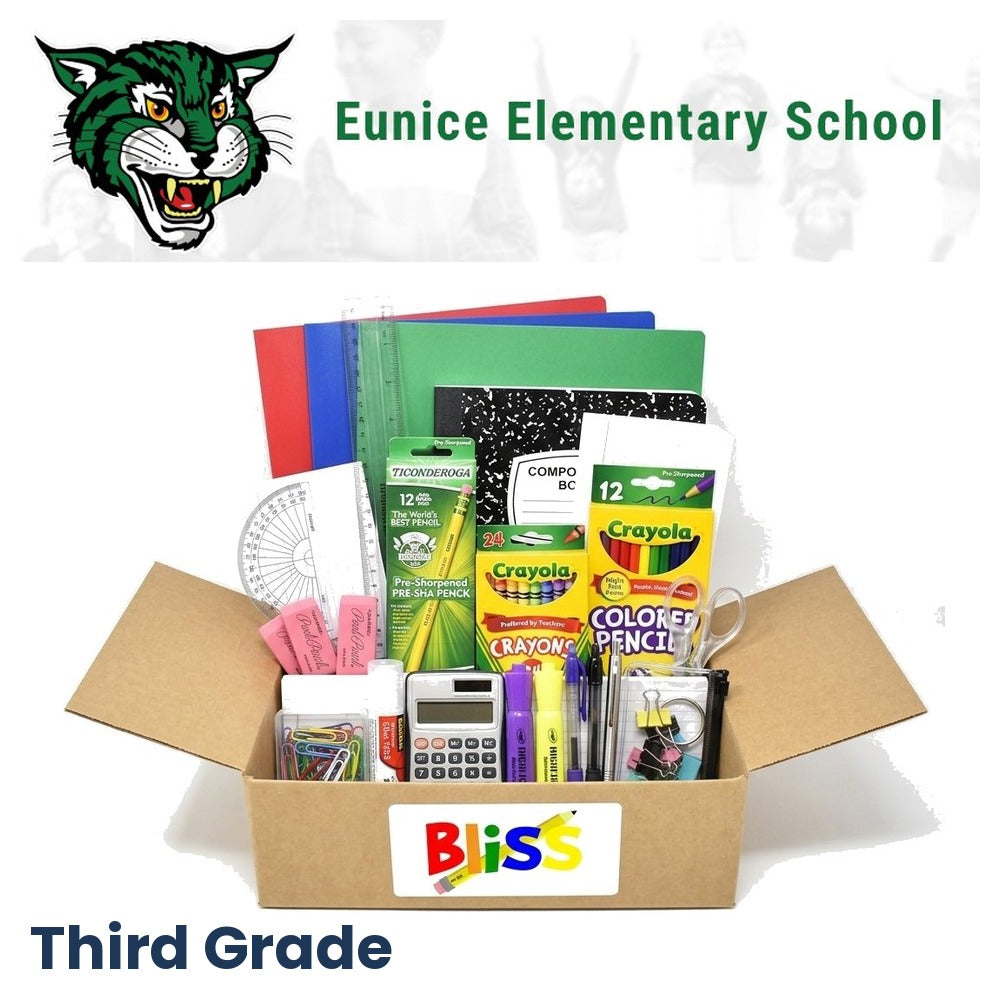 Eunice Elementary School 3rd Grade School Supply Kit