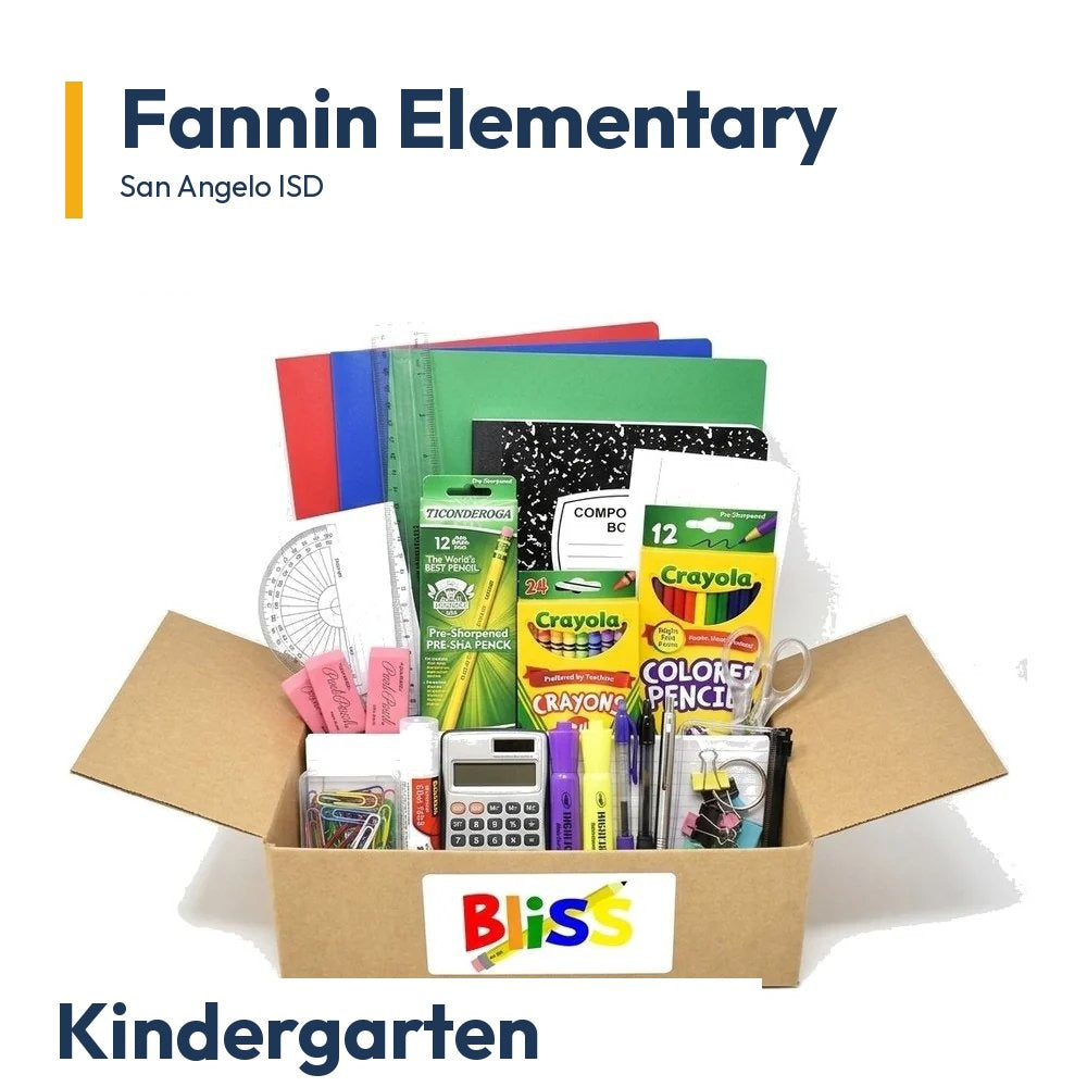 Fannin Elementary - Kindergarten