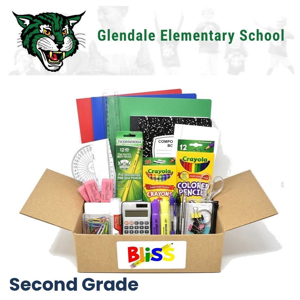 Glendale Elementary School 2nd Grade School Supply Kit