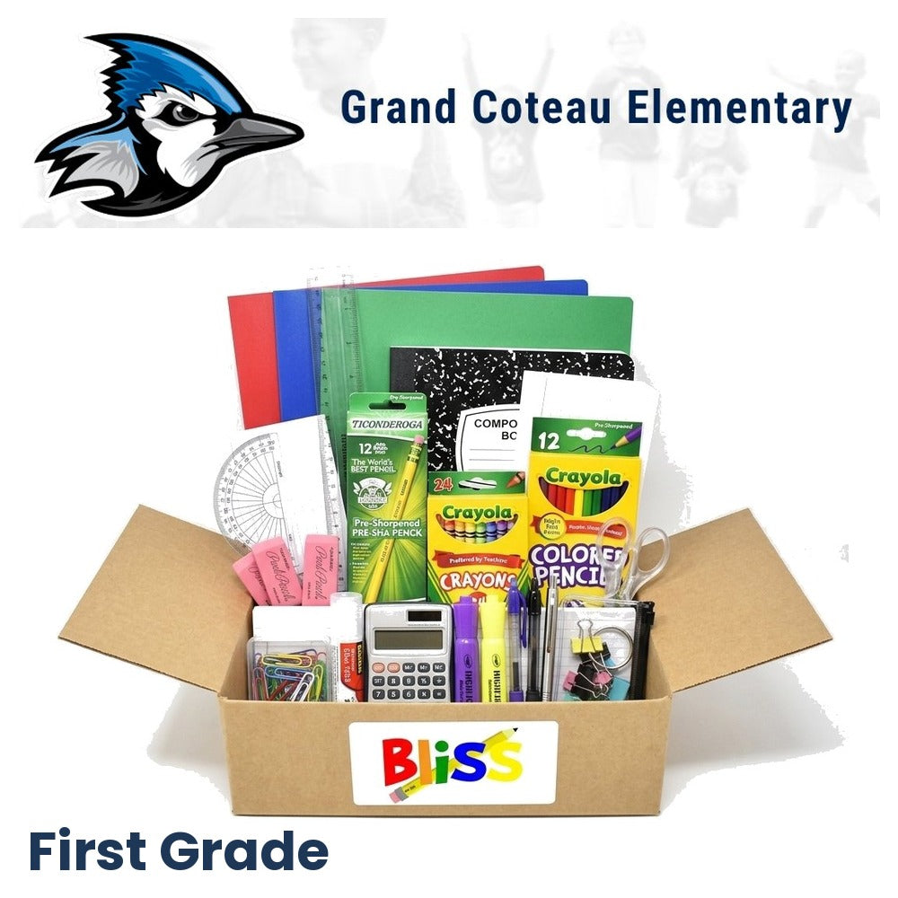 Grand Coteau Elementary School 1st Grade School Supply Kit