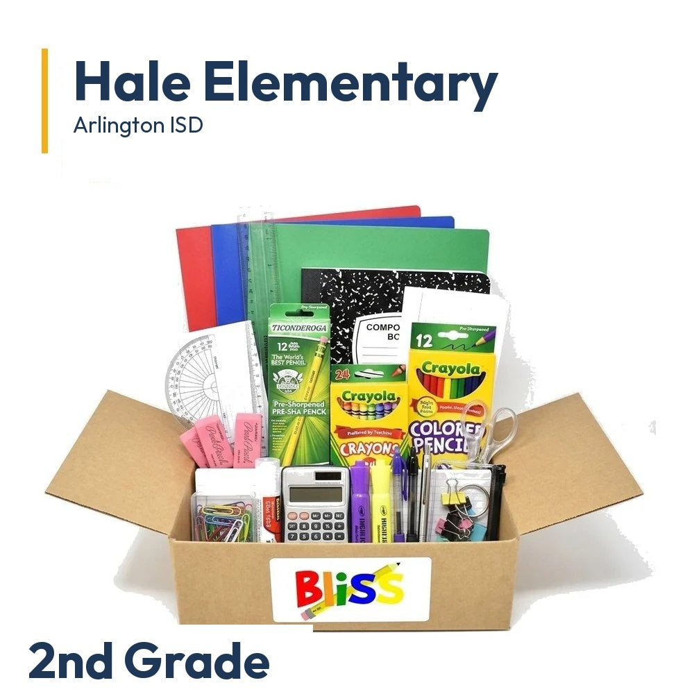 Hale Elementary 2nd Grade School Supply Kit