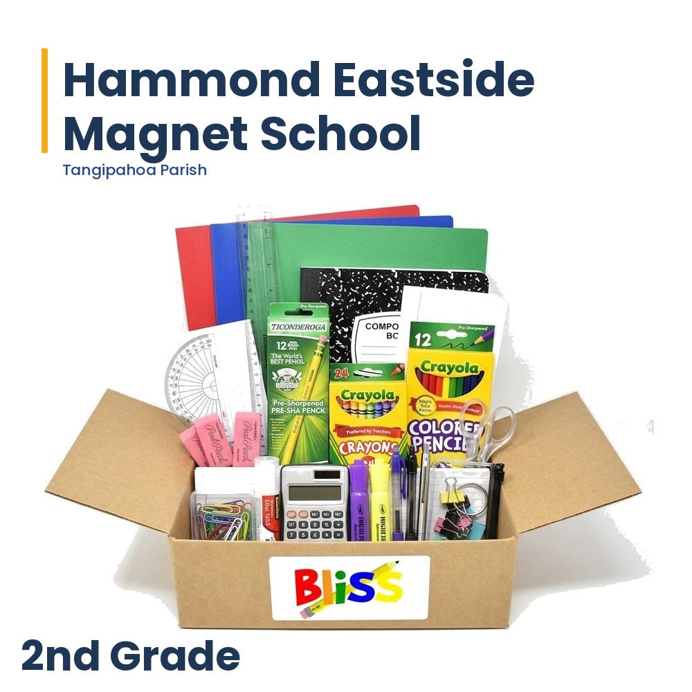 Hammond Eastside Magnet School 2nd Grade School Supply Kit