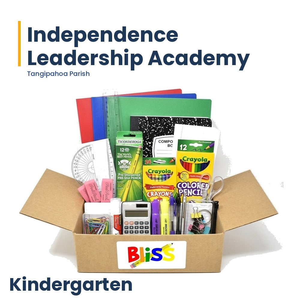 Independence Leadership Academy Kindergarten School Supply Kit