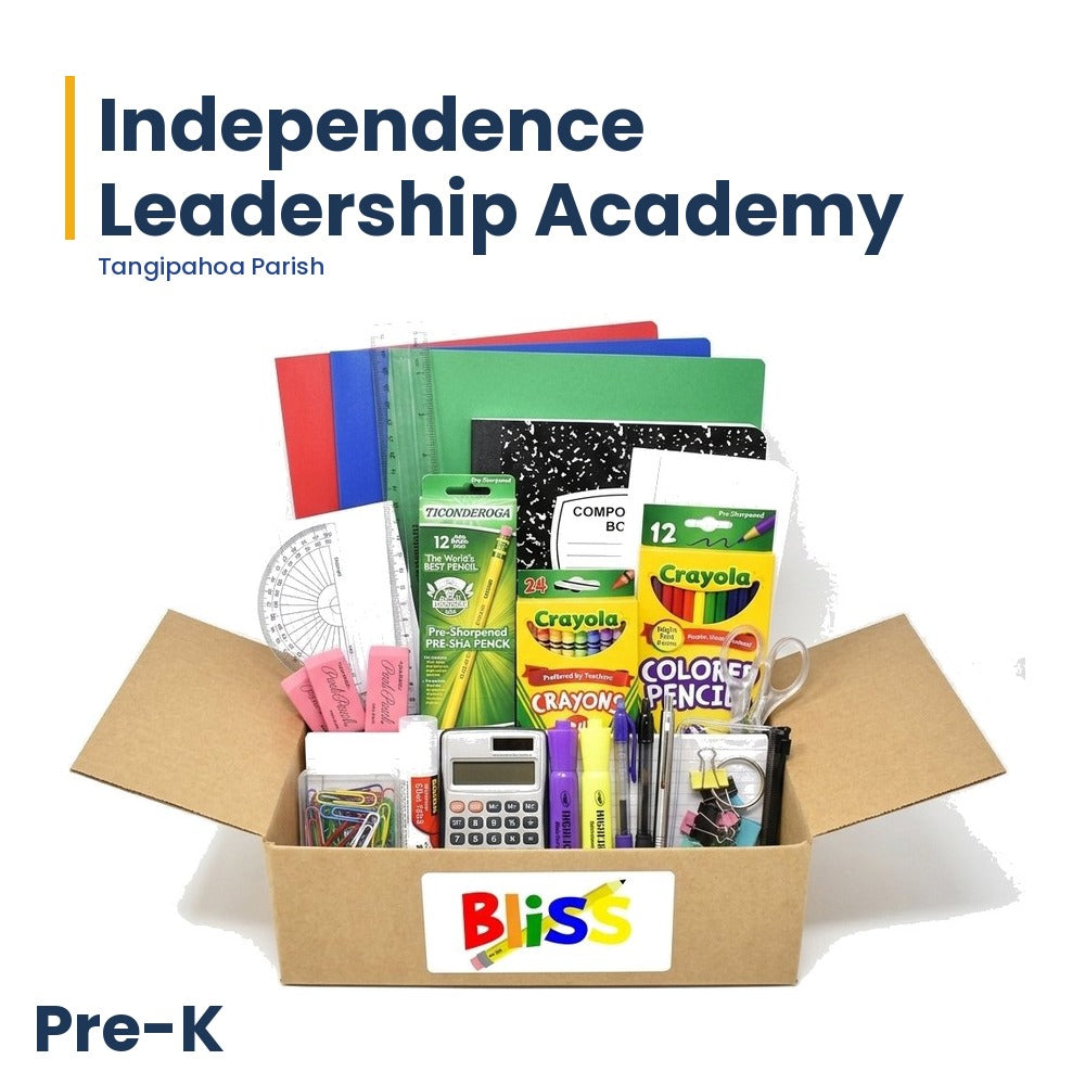 Independence Leadership Academy Pre-K School Supply Kit