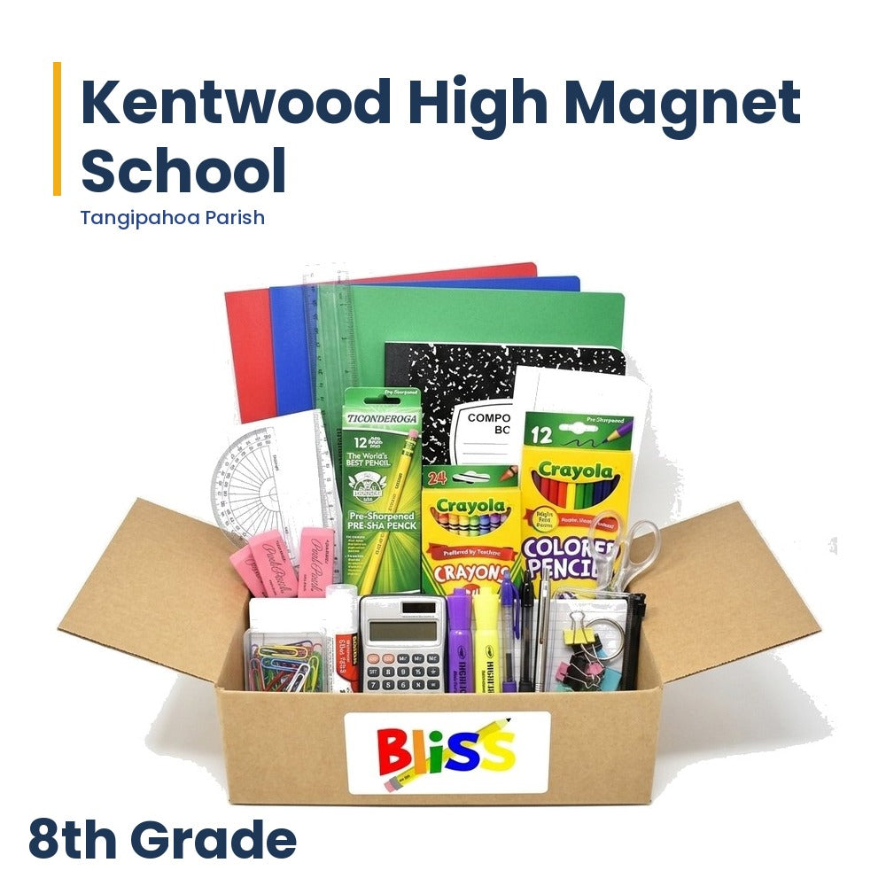 Kentwood High Magnet School 8th Grade School Supply Kit
