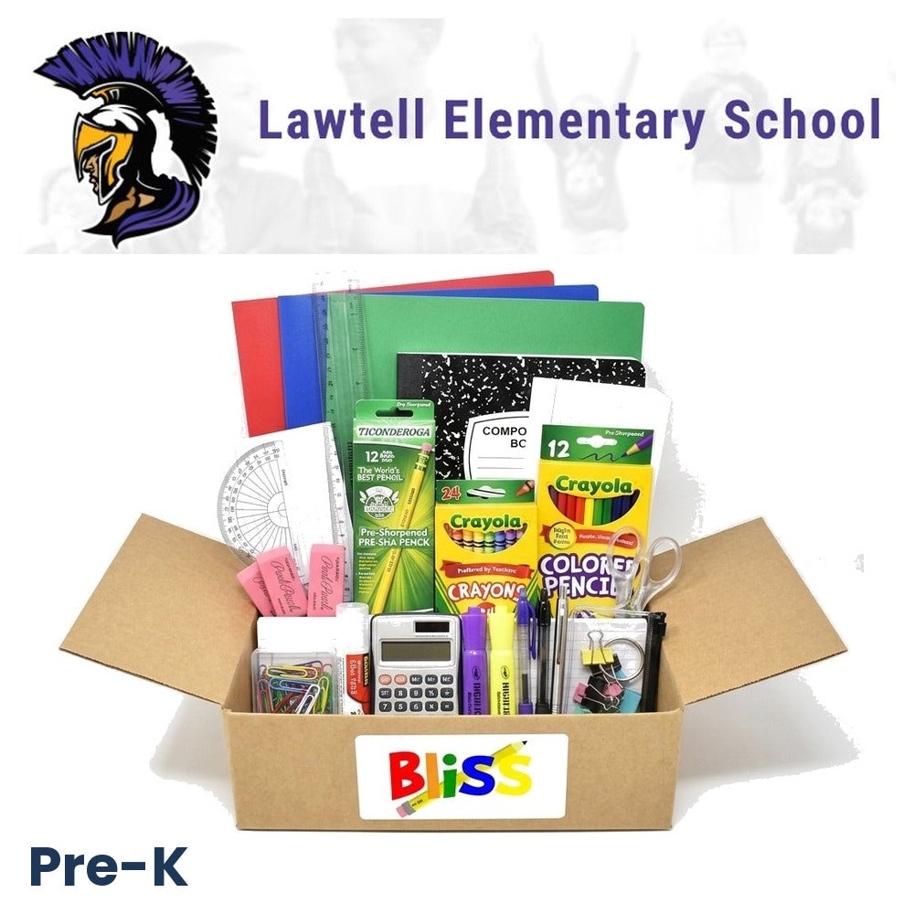 Lawtell Elementary School Pre-K School Supply Kit