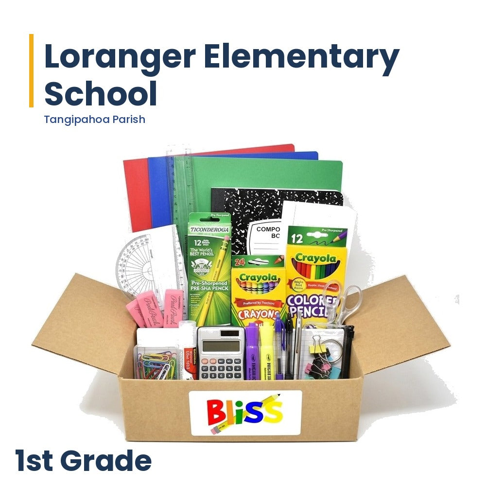 Loranger Elementary School 1st Grade School Supply Kit
