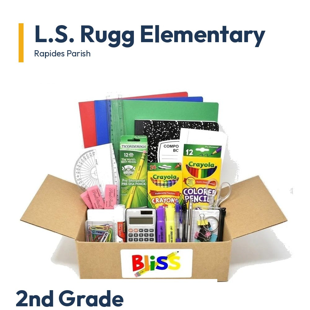 L.S. Rugg Elementary 2nd Grade School Supply Kit