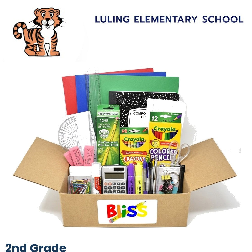 Luling Elementary School 2nd Grade School Supply Kit