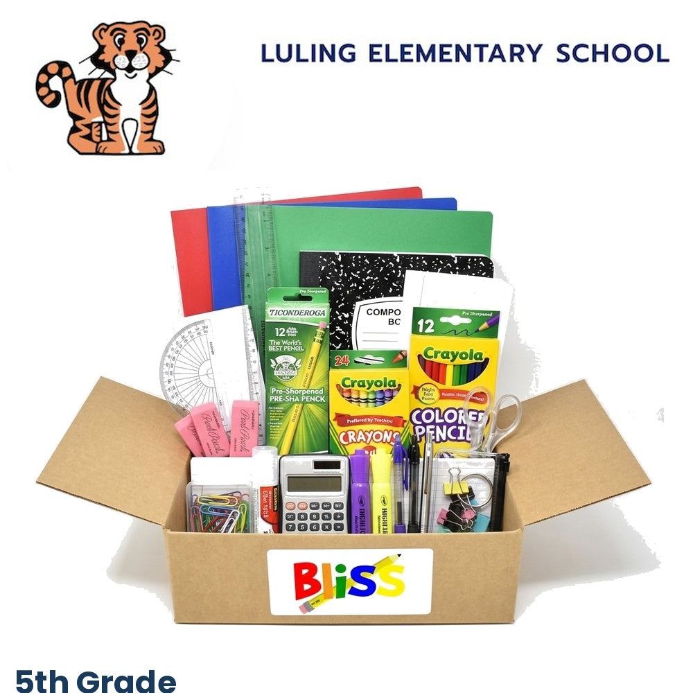Luling Elementary School 5th Grade School Supply Kit
