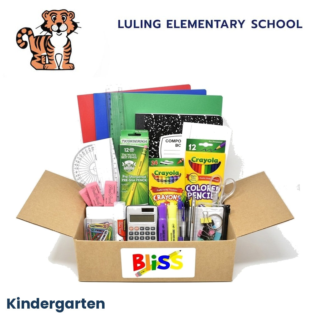 Luling Elementary School Kindergarten School Supply Kit