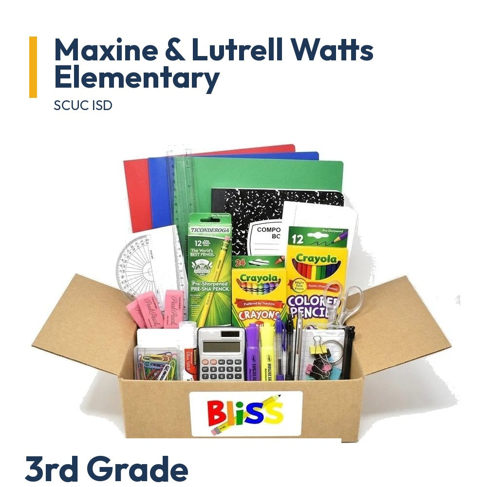 Maxine & Lutrell Watts Elementary - 3rd Grade