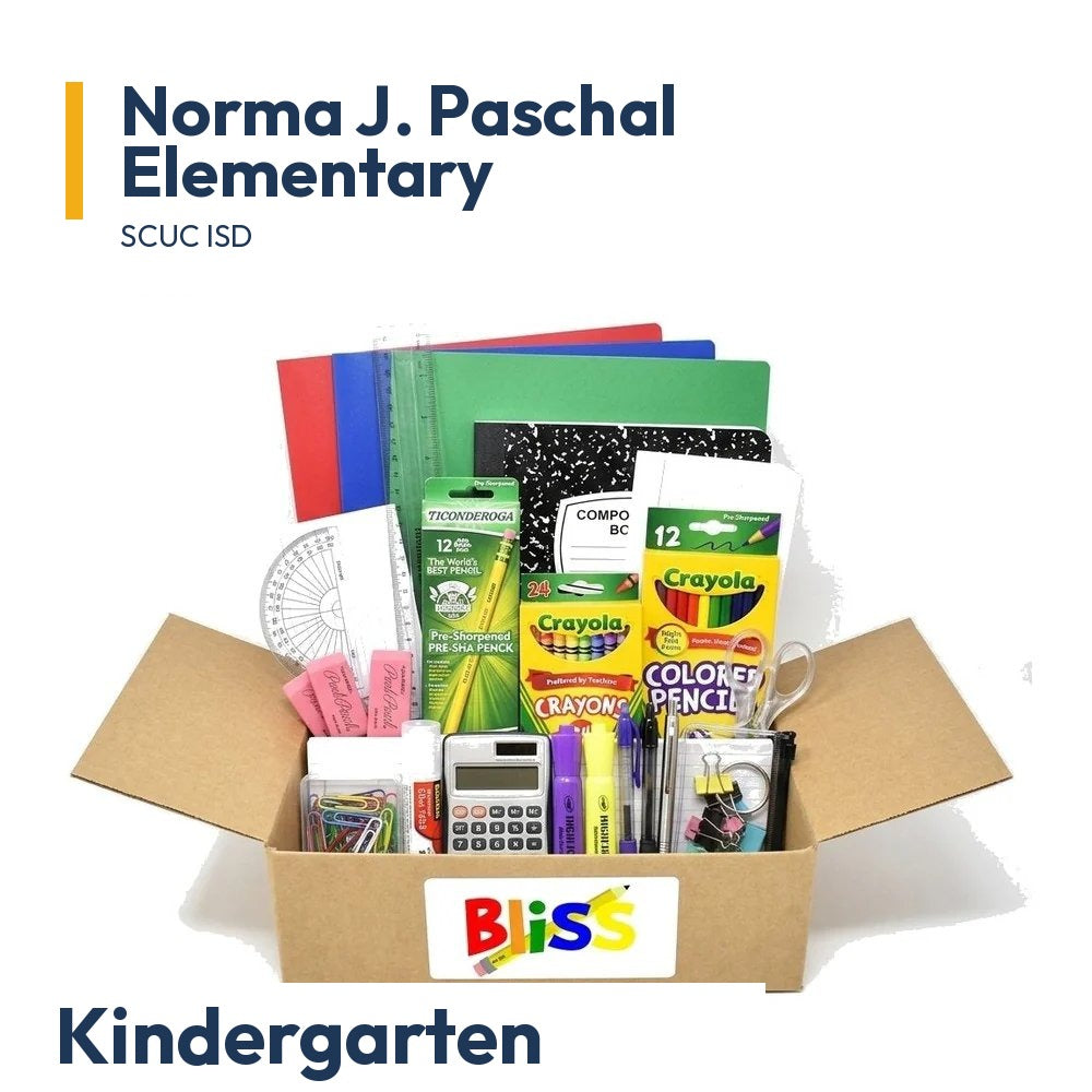 Norma J. Paschal Elementary - Kindergarten