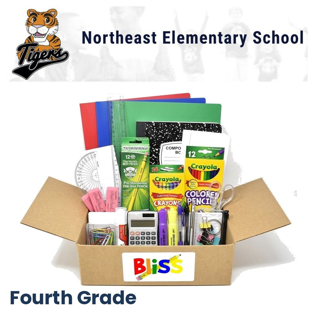 Northeast Elementary School 4th Grade School Supply Kit
