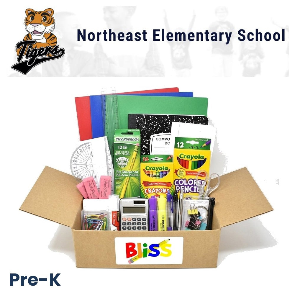Northeast Elementary School Pre-K School Supply Kit
