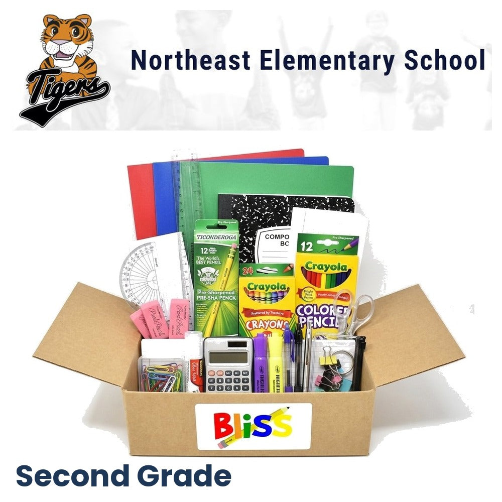 Northeast Elementary School 2nd Grade School Supply Kit