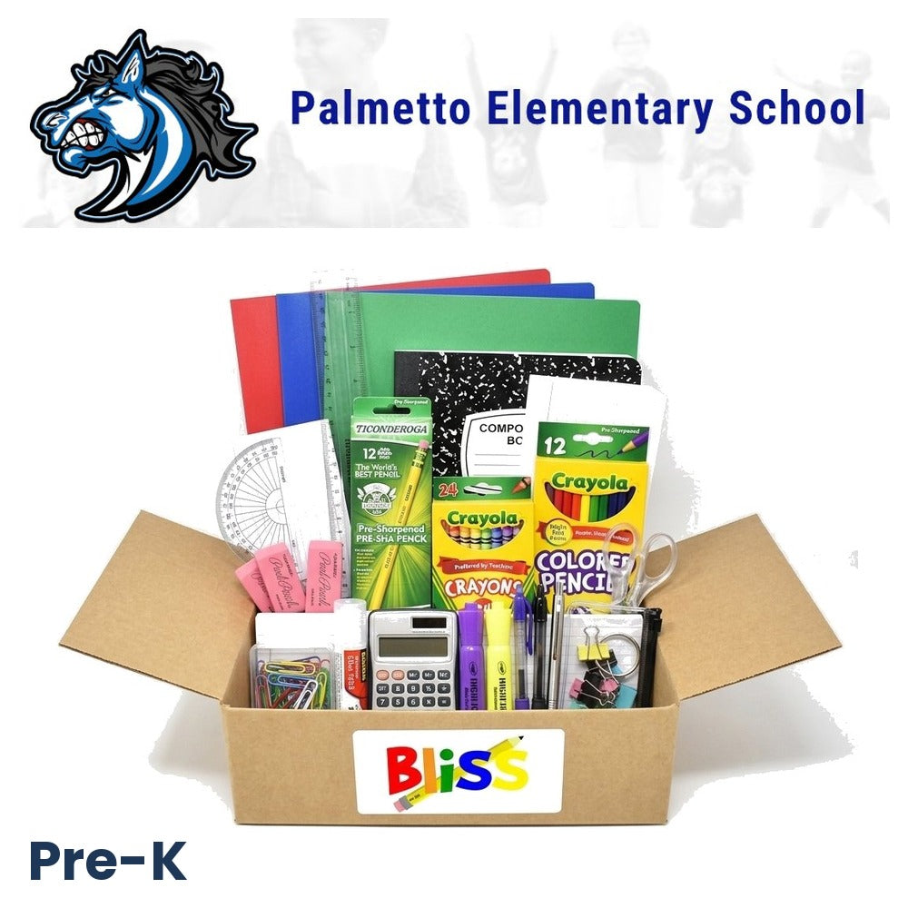 Palmetto Elementary School Pre-K School Supply Kit