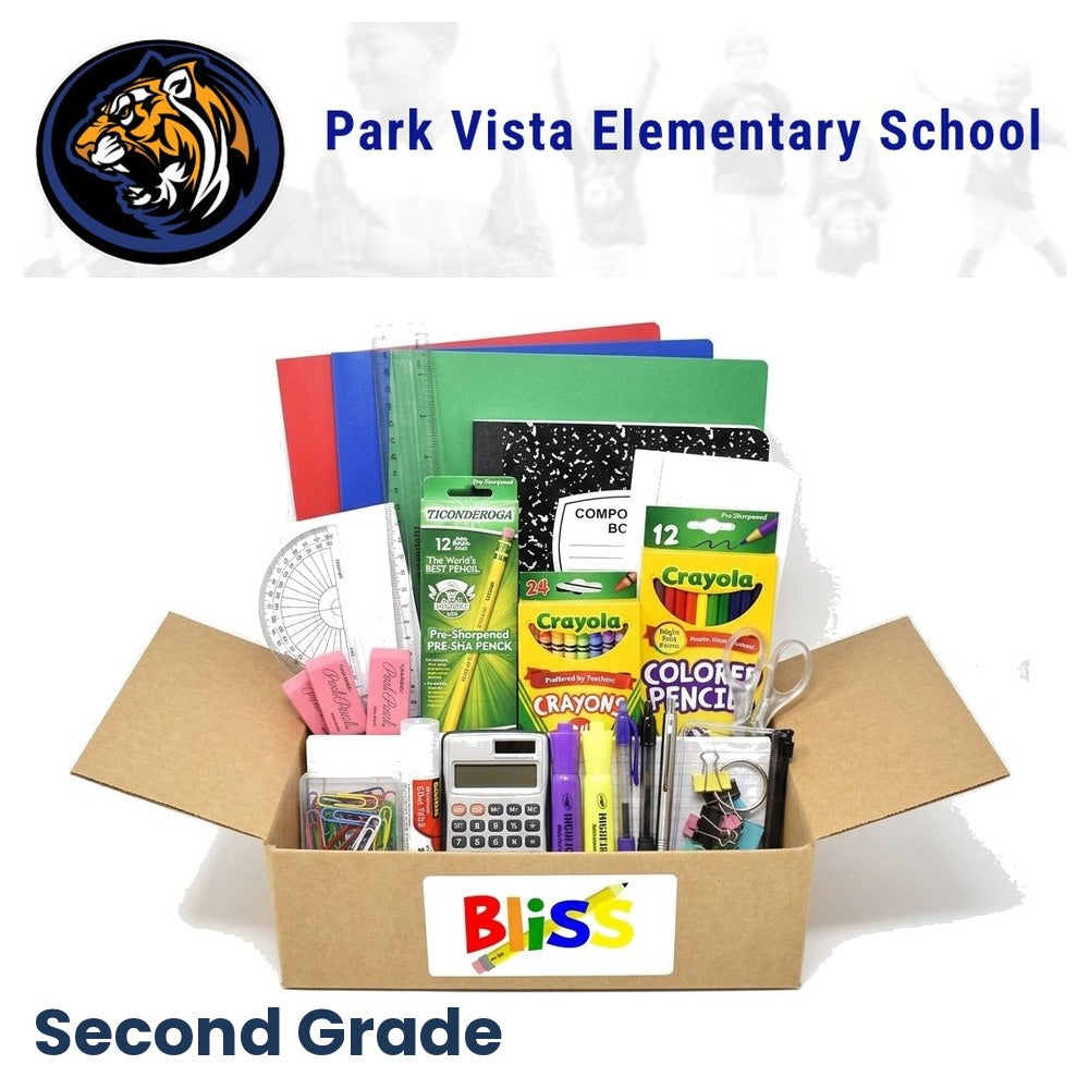 Park Vista Elementary School 2nd Grade School Supply Kit